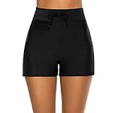 ✿Material✿: bañador corto para mujer hecho de material suave, transpirable, de secado rápido, muy cómodo de llevar.