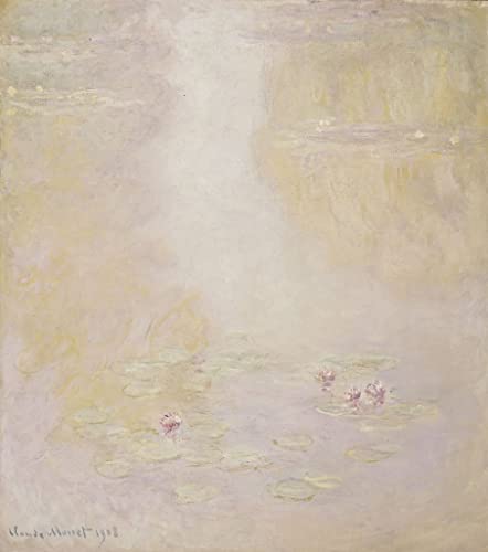 Toile Les Nymphéas de Giverny Claude Monet pour un salon lumineux et apaisant