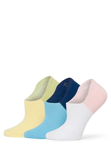 Image of HUE womens Cotton Arch Hug Liner Sock 3 Pair Pack