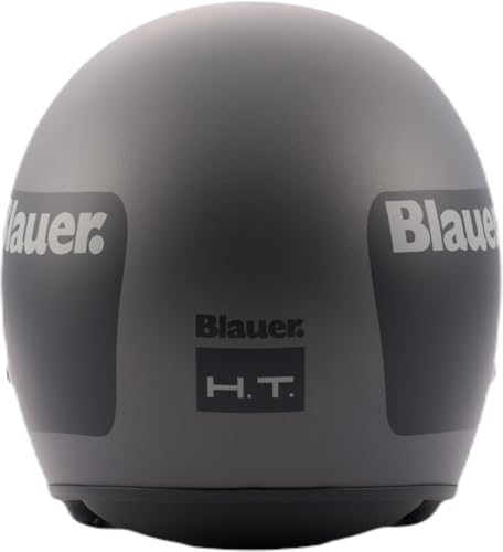 Casque jet Blauer Pilot GO protège du vent sans encombrer la selle