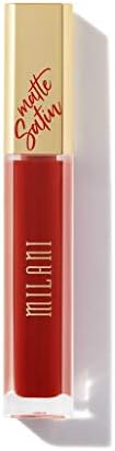 Milani Amore Satin Matte Lip Crème - Satin (0.22 Fl. Oz.) Cruelty-Free Nourishing Lip Gloss with a Soft, Full Matte Finish