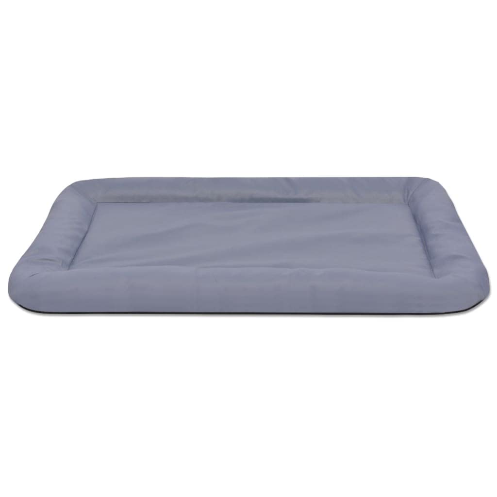 Colchón genérico para perros XXL Gris, cómodo cojín de tela Oxford recubierto de PU, antideslizante e repelente al agua, alfombra ligera para perros y gatos, diseño elegante adecuado para cualquier