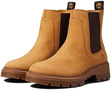 Timberland Womens Cortina Valley Laceless Chelsea Boots Tan 8 Med...