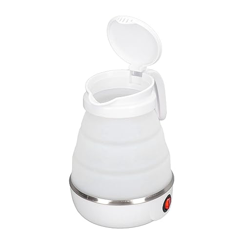 Tetera eléctrica plegable DAUZ 400W para viaje blanco miniatura 3