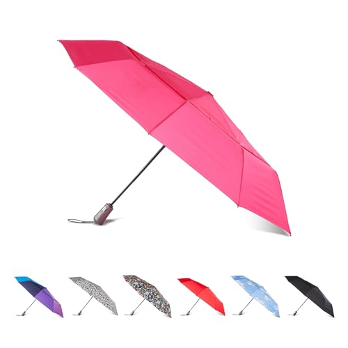 totes Men's and Women's Ultimate Protection Folding Umbrella with...