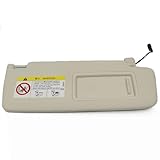 Oulesh Car Sun Visor for VW Golf 7 Sportsvan T-Cross Passat B8 CC E-Golf, for Jetta MK7, 1Pcs Sun Visor with Mirror 5GG857551