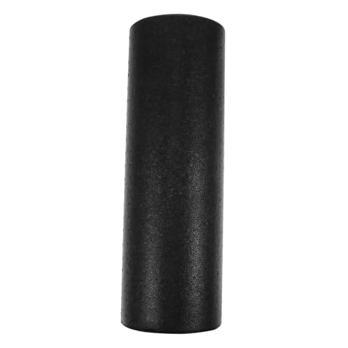 Rodillo de espuma de alta densidad para yoga y masajes, color negro, accesorio ligero para fitness, equilibrio, flexibilidad, fortalecimiento y ejercicios de rehabilitación miniatura 1