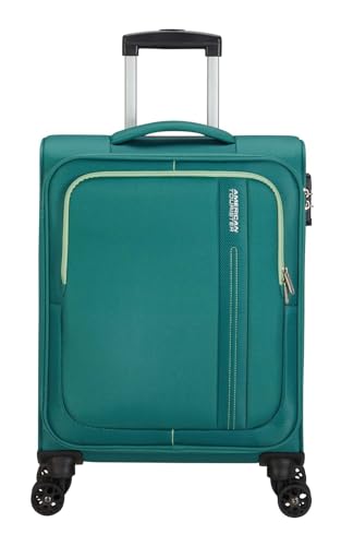 American Tourister Sea Seaker - Spinner S, bagagli a mano, 55 cm, 36 L, Green (Bayou Green)
