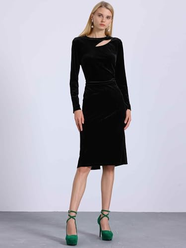 Perphy Platform Stiletto High Heels Ankle Strap Black Pumps for Women2