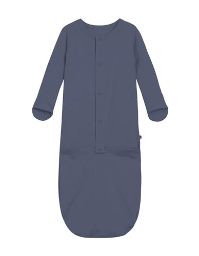 Image of BambooBud Baby Nightgowns Sleeper Gown Newborn Long Sleeve Pajama Gowns Unisex Viscose from Bamboo Infant Sleepwear