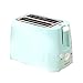 NIH 2-Scheiben-Toaster Mit Breitem Schlitz & High-Lift, 6 Bräunungseinstellungen, Aufwärmen, Auftauen, Abbrechen,Krümelschublade Zum Herausschieben, 750W (Color : Pink)