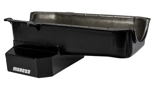 Moroso 21320 Oil Pan with One-Piece Seal for Chevy Small-Block Engines