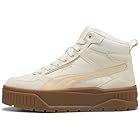 PUMA Damen Karmen II Idol MID WTR Sneaker, Frosted Ivory-Canvas, 37 EU, Mattiertes elfenbeinfarbenes Segeltuch, 37 EU