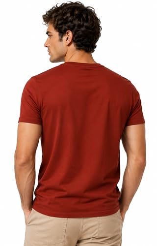 Image of London Hills T Shirt For Man | Tshirt Shirts Men | Men Round Neck Tshirts | Gym T Shirts For mens Workout | T-shirts For Man Cotton Stylish Round Neck T Shirt Half Sleeve Regular Fit Solid Multicolour