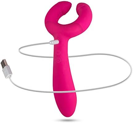 Teazers Vibrador Triple de Silicona para Parejas, para ...