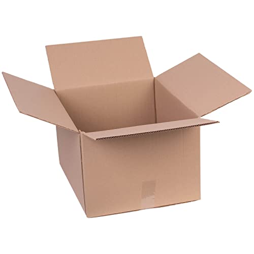 Karton Schachtel Versandbox 25x22x20 Cm – 10 Stück Set, Einwellig