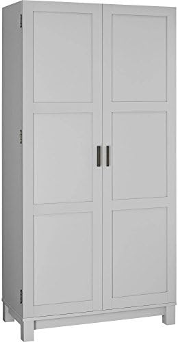 Better Homes and Gardens Langley Bay Storage Cabinet, Gray