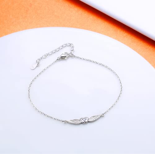 Miscarriage Ring Mommy of an Angel Necklace Bracelet 925 Sterling Silver Pregnancy Loss Memorial Jewelry Sympathy Gifts for Women Mom3