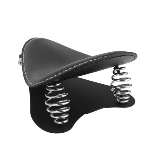 Selle rétro universelle en cuir PU pour savourer vos balades en moto solo