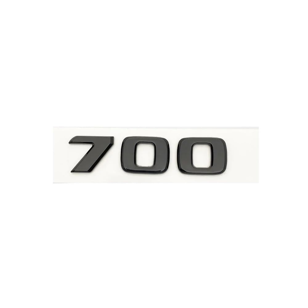 YTQMoreBNZ YYDStes Glossy Black Letters B25 30E 900 850 800 700 ABS Emblem Compatible With Mercedes Benz Brabus E W212 W213