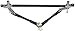 Dorman 602-272 Windshield Wiper Linkage Compatible with Select Chevrolet / Saturn Models