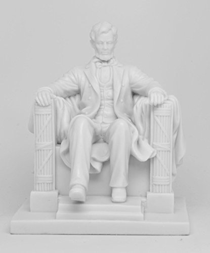 Pacific Giftware PTC 5.5 Inch Abraham Lincoln National Memorial Replica Statue Figurine