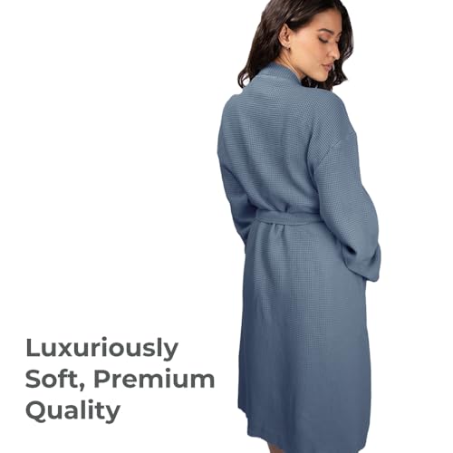 Cariloha Waffle Knit Robe3