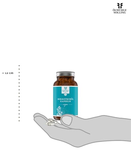 Borretschöl Kapseln BIO 180 von Ölmühle Solling