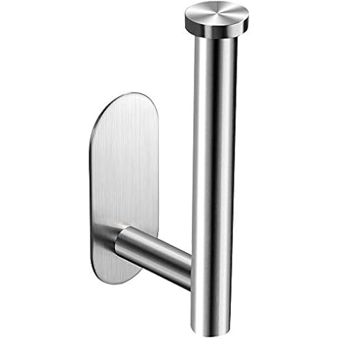 Portarrollo Autoadhesivo Baño Acero Inoxidable RUICER Cover