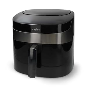 Nedis KAAF180BKW – SmartLife heteluchtfriteuse – Wi-Fi – 7,2 l – Timer: 240 min – 8 programma’s – Digitaal – Zwart