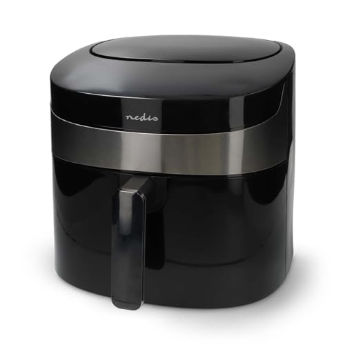 Nedis KAAF180BKW – SmartLife heteluchtfriteuse – Wi-Fi – 7,2 l – Timer: 240 min – 8 programma’s – Digitaal – Zwart