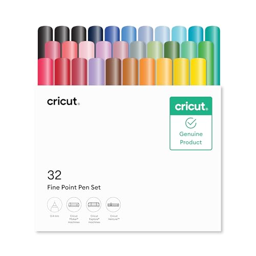 Cricut® Fine Point Pen 0.4 mm, Ultimate Sampler (32 ct)