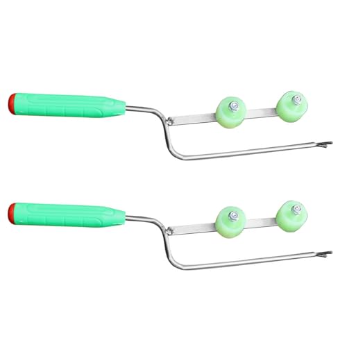 Laikoutd 2-teiliges Hochleistungs Pflanzwerkzeug Geeignet Für Süßkartoffelsetzlinge Mit Eisenkonstruktion Und Einfachem Rollendesign Ergonomischem Pflanzwerkzeug