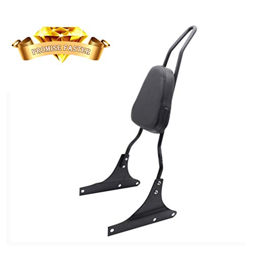 Sissy Bar Rückenlehne für Harley Davidson Heritage Softail FLSTC/Springer FLSTS (schwarz)