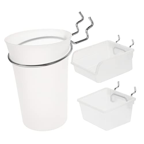 SOLUSTRE 1Set Multi Functional Pegboard Organizer Storage Bins and Hooks for Garage Crafting and Tool Organization Includes Pegboard Baskets and Accessories for Efficient Space