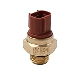 FSFY 1pc Copper Radiator Temperature Sensor Switch Motocross Automotive Electric Water Tank Thermostat 88℃ Fan Power Gold for Honda CRF250R CRF450L CRF450R CRF450RWE CRF450RX CRF450X Motorbike