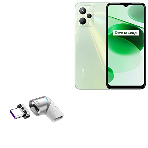 BoxWave Adaptador para Realme C35 (Adaptador da BoxWave) – Adaptador de ângulo MagnetoSnap PD, adapt