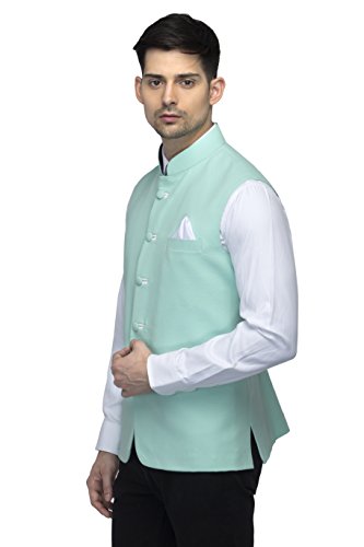 Image of FAVOROSKI Men's Cotton Blend Waist-Long Jacket
