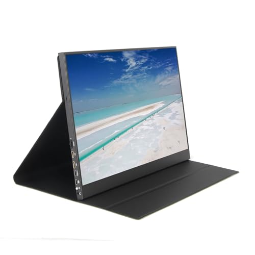 Image of 17.3 Inch Portable Monitor with Type C, 1080P HD Display, Dual Speaker, Compatible with Huawei, Smartisan, Windows 10 Laptop, ONE, Switch