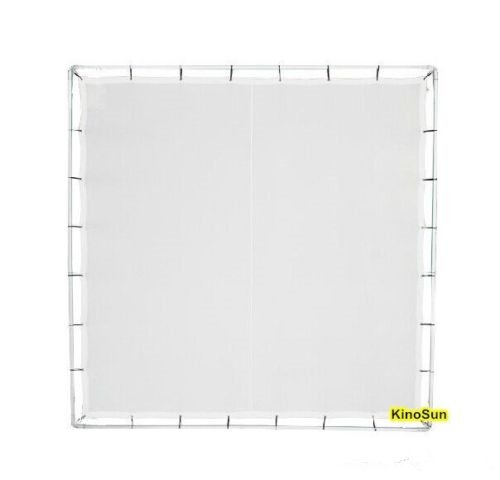 KINOSUN 2.4x2.4m 8'x8' 8x8 Black & Grey Double-face Canvas Cloth Light Black Out Reflect Butterfly & Panel Reflector Fabrics