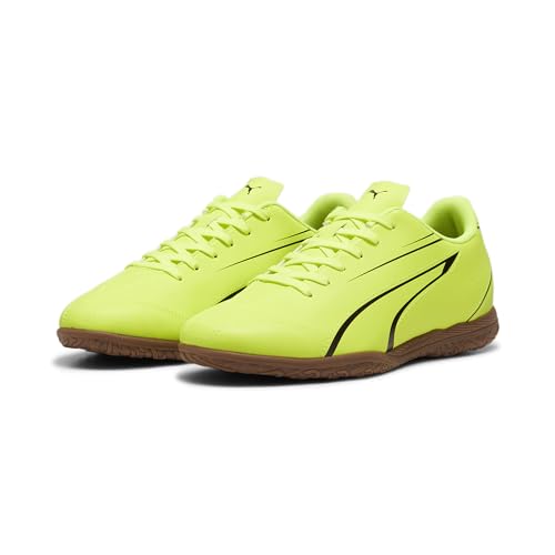 Puma Men Vitoria It Soccer Shoes, Electric Lime-Puma Black, 44 EU Puma Men Vitoria It Soccer Shoes, Electric Lime-Puma Black, 44 EU