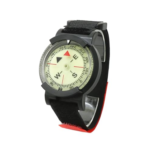 MagiDeal Boussole de plongée sous-Marine Accessoire de plongée Outil de plongée étanche Boussole de plongée légère pour la randonnée Sports de Plein air