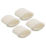 Jotekonoby 4 filtros humidificadores para Honeywell HAC-504 HCM-350 HCM-300T HCM-600, filtros de repuesto de papel de pulpa de madera con filtración eficiente