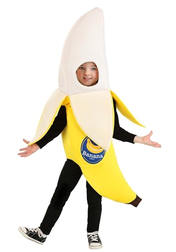 Disfraz de Banano Despelado para Niños 4T