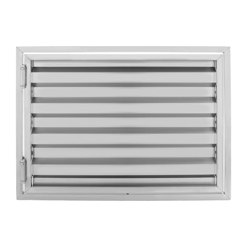 32 x 24 Stainless Steel Crawl Space Door Access Door for Attic and Basement Heavy-Duty Vent Cover with Removable Design Silver (Silver 3224 Inch)