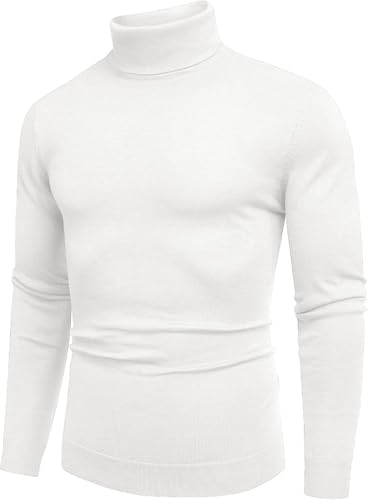 Image of DENIMHOLIC Cotton Turltle Neck Sweater for Man, high Neck Sweater Winter wear for Men Sweaters for Men Winter