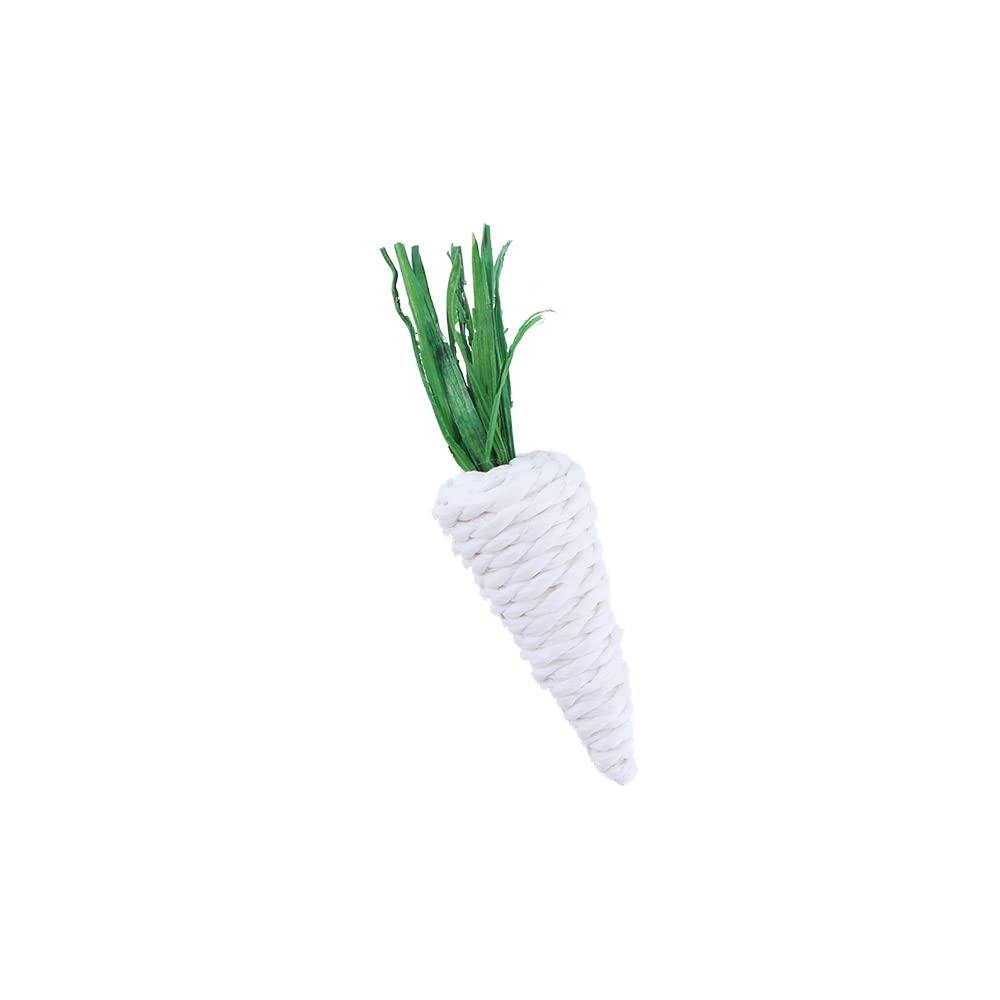 Hamster Rabbit Chew Toy Corn Carrot Woven Balls Chew Grass Toys for Tooth Cleaning Bite Grind Teeth Molar