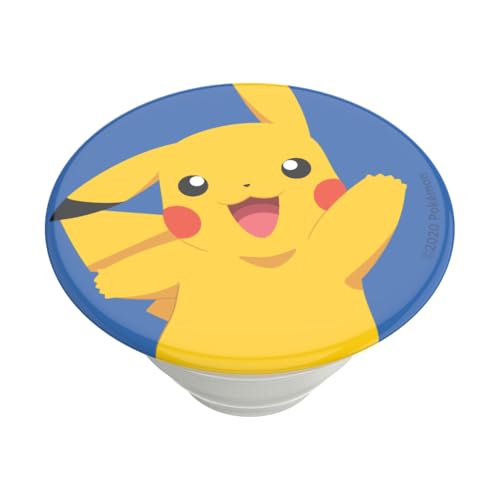 Image of PopSockets Phone Grip with Expanding Kickstand, Adhesive Grip, Pokemon - Pikachu Knocked