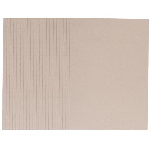 Carton à reliure rigide A4 gris anti-gondolage pour papier épais scrapbooking