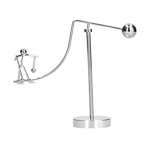 Balance Toy, Swing Balance Ball Toy Ornament Natuurkunde Balanceren Art Desktop Decor voor Studenten Thuiskantoor - Image 6